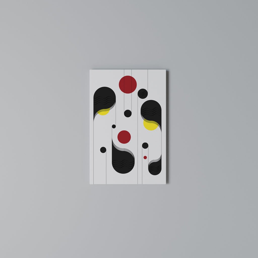 DOT-TO-DOT LULLABY Vertical Canvas Print