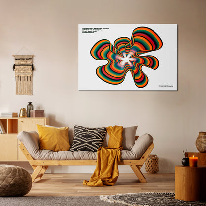 NOSTALGIC ECHOES [DE] Horizontal Canvas Print