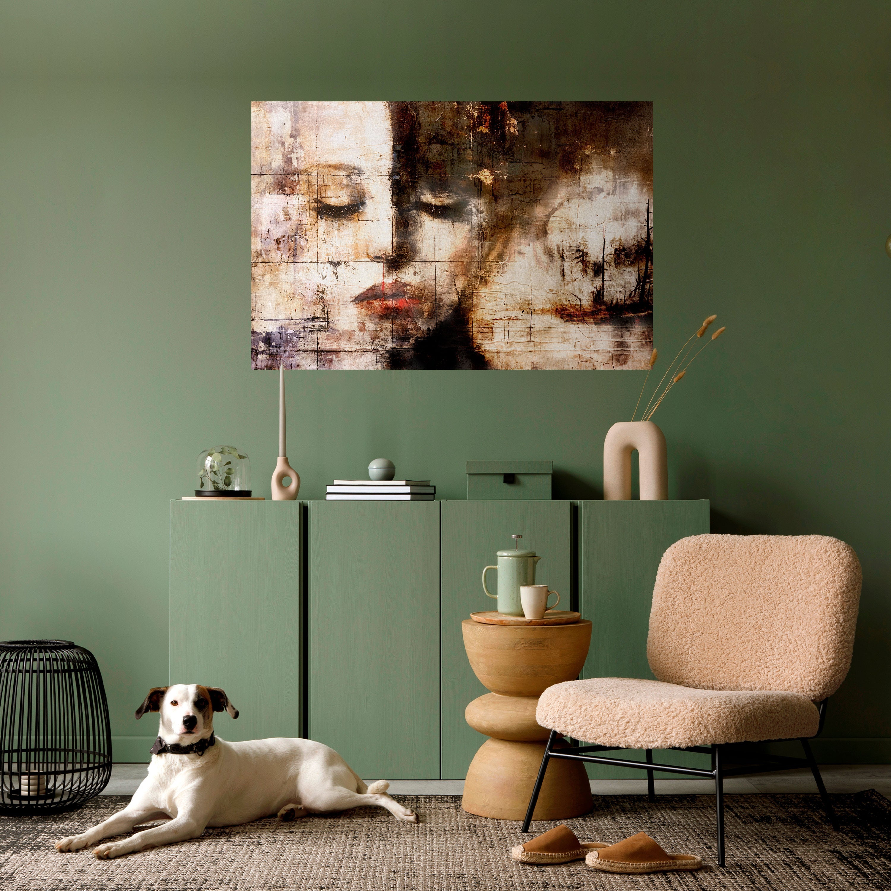 Affiche horizontale autocollante CAPTURED SERENITY