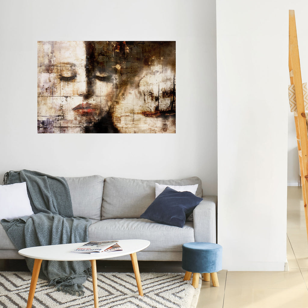 Affiche horizontale autocollante CAPTURED SERENITY