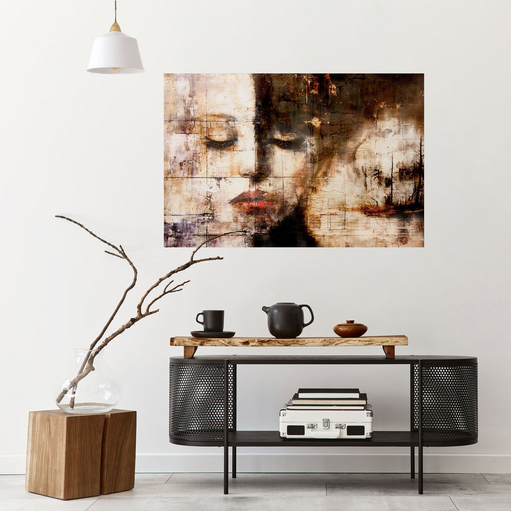 Affiche horizontale autocollante CAPTURED SERENITY