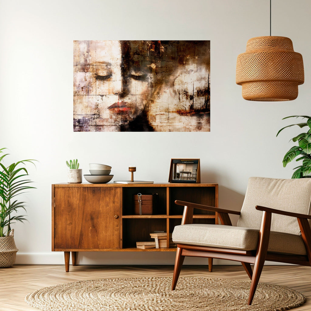 Affiche horizontale autocollante CAPTURED SERENITY