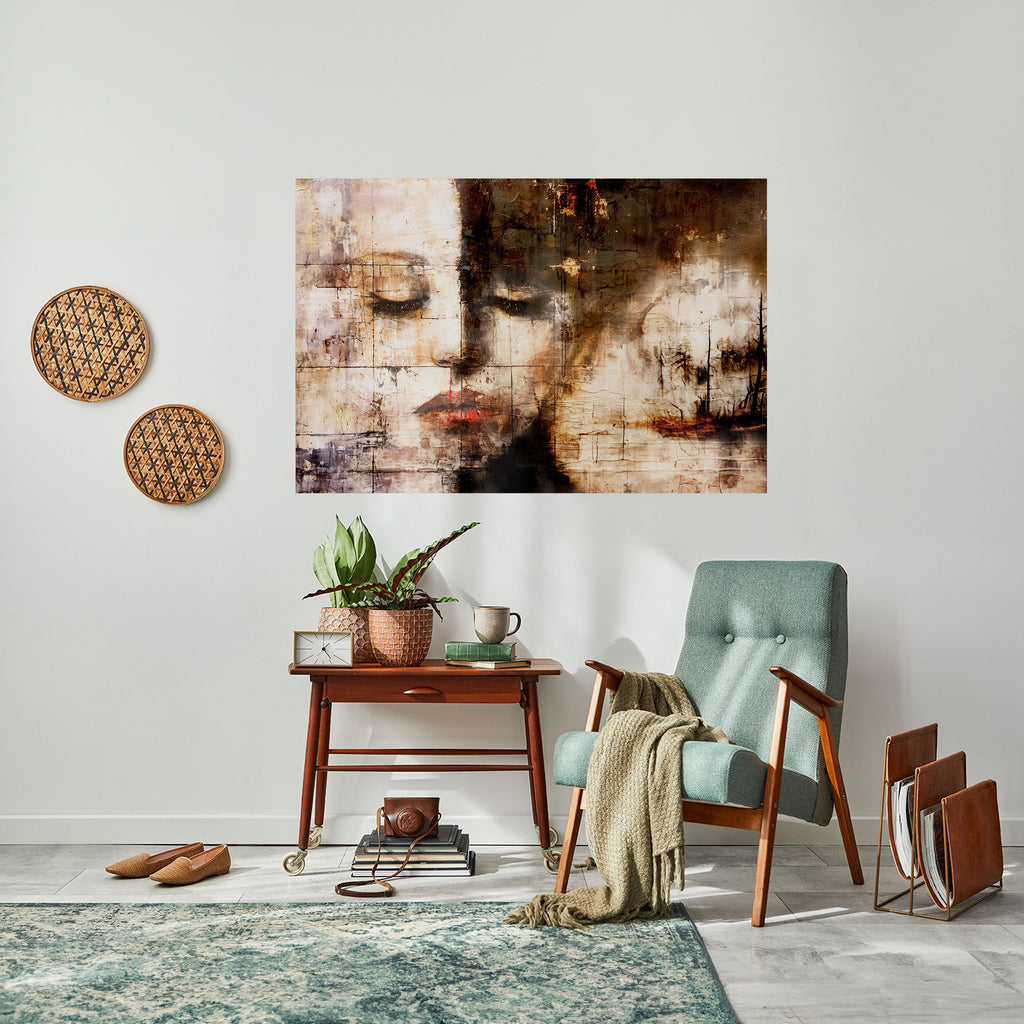 Affiche horizontale autocollante CAPTURED SERENITY