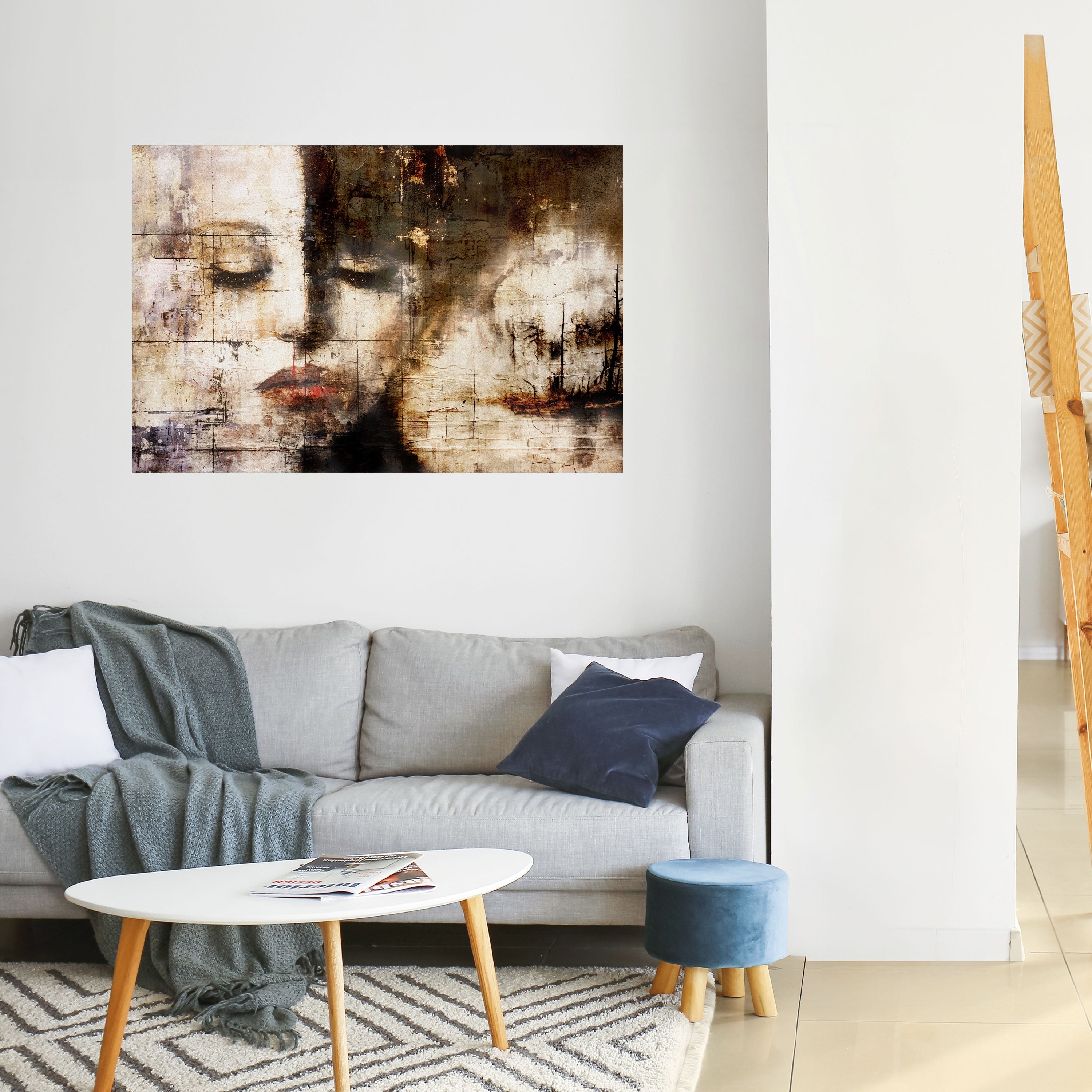 Affiche horizontale autocollante CAPTURED SERENITY