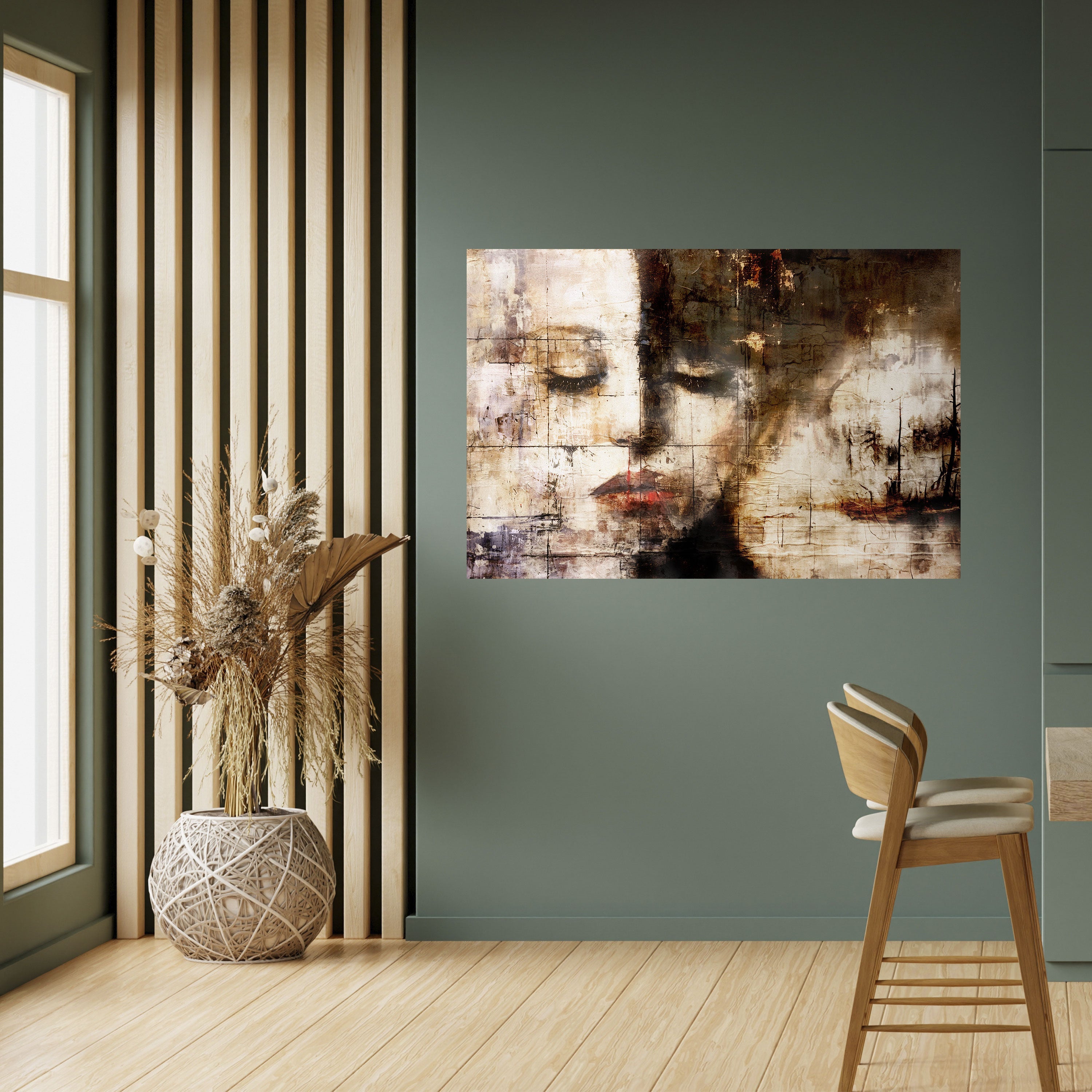 Affiche horizontale autocollante CAPTURED SERENITY