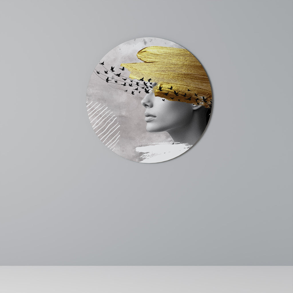 Décoration murale ronde TREASURE THOUGHTS