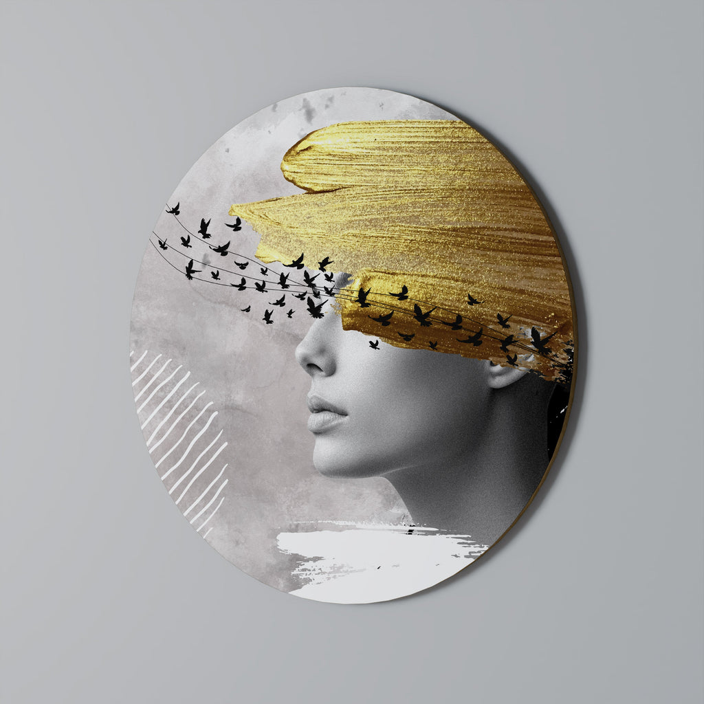 Décoration murale ronde TREASURE THOUGHTS