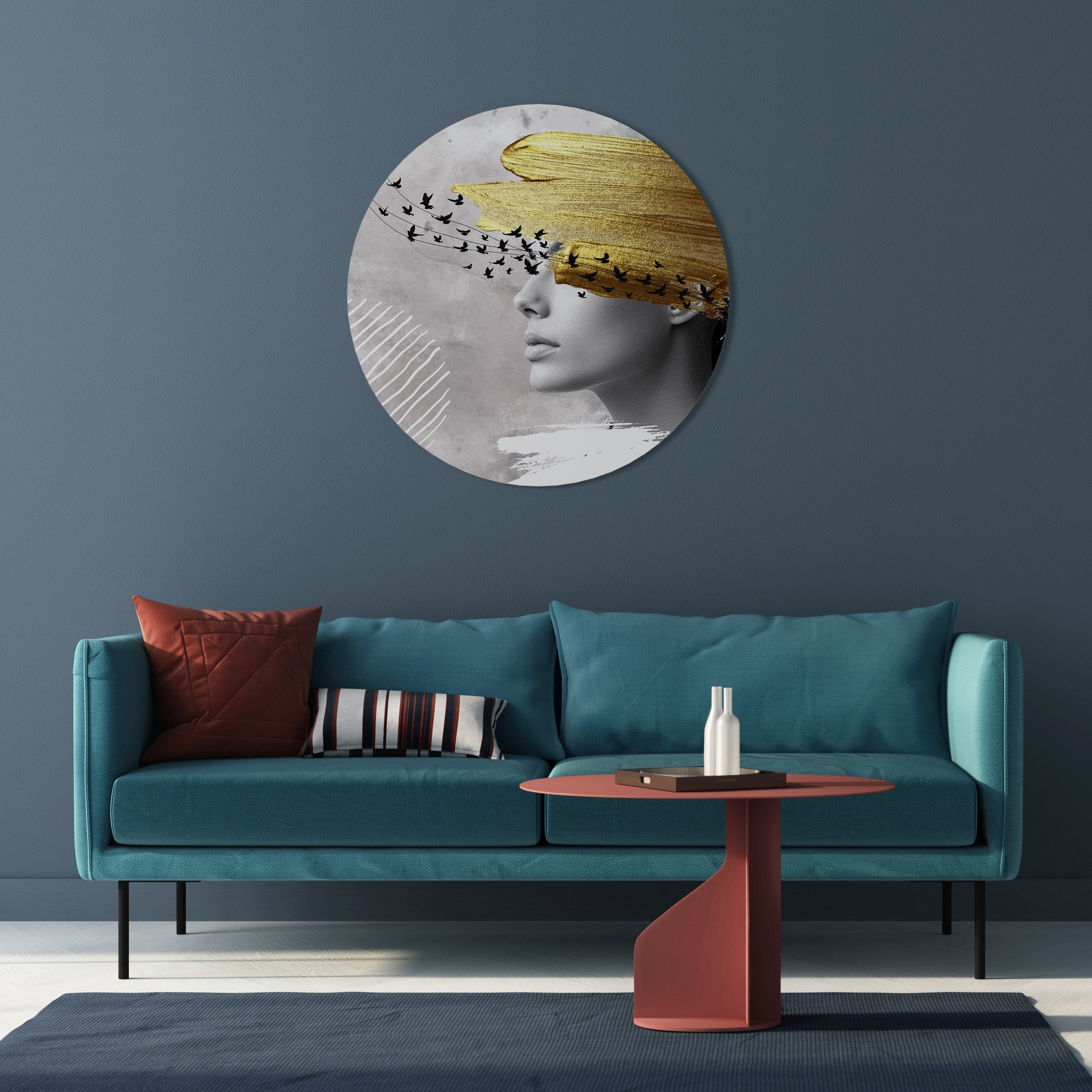 Décoration murale ronde TREASURE THOUGHTS