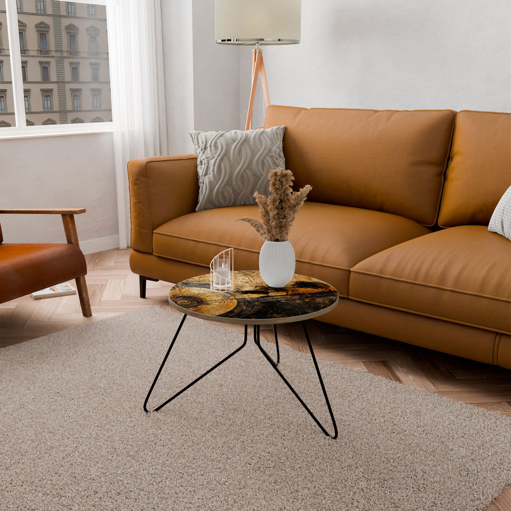 COPPERY EARTHQUAKE Coffee Table