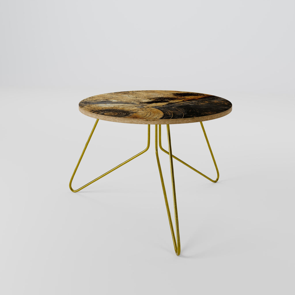COPPERY EARTHQUAKE Coffee Table 60