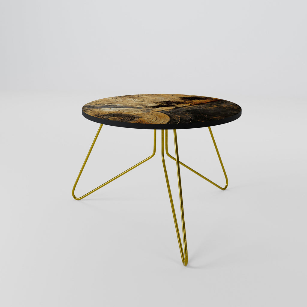 COPPERY EARTHQUAKE Coffee Table 60