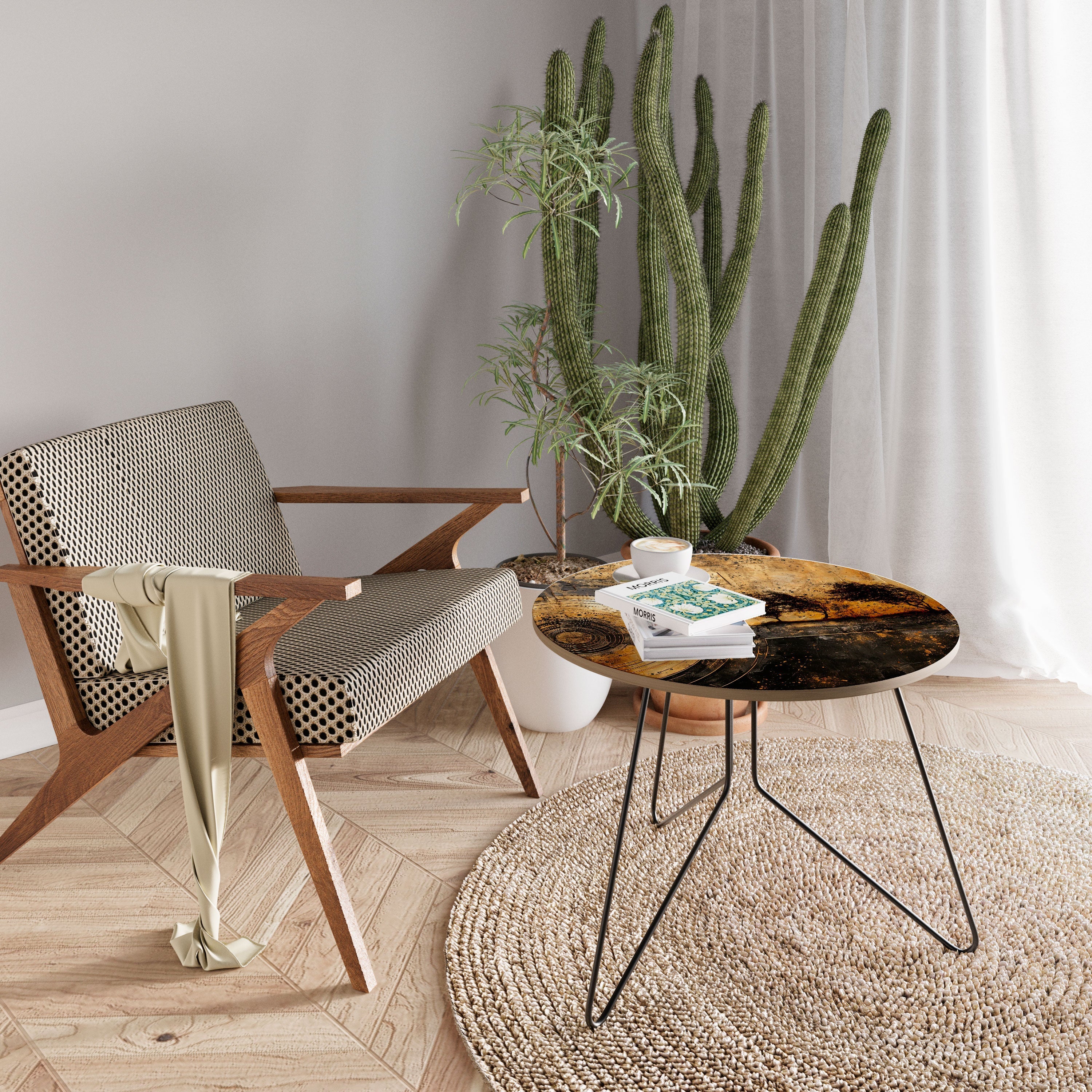 Table basse CUIVRE EARTHQUAKE 69