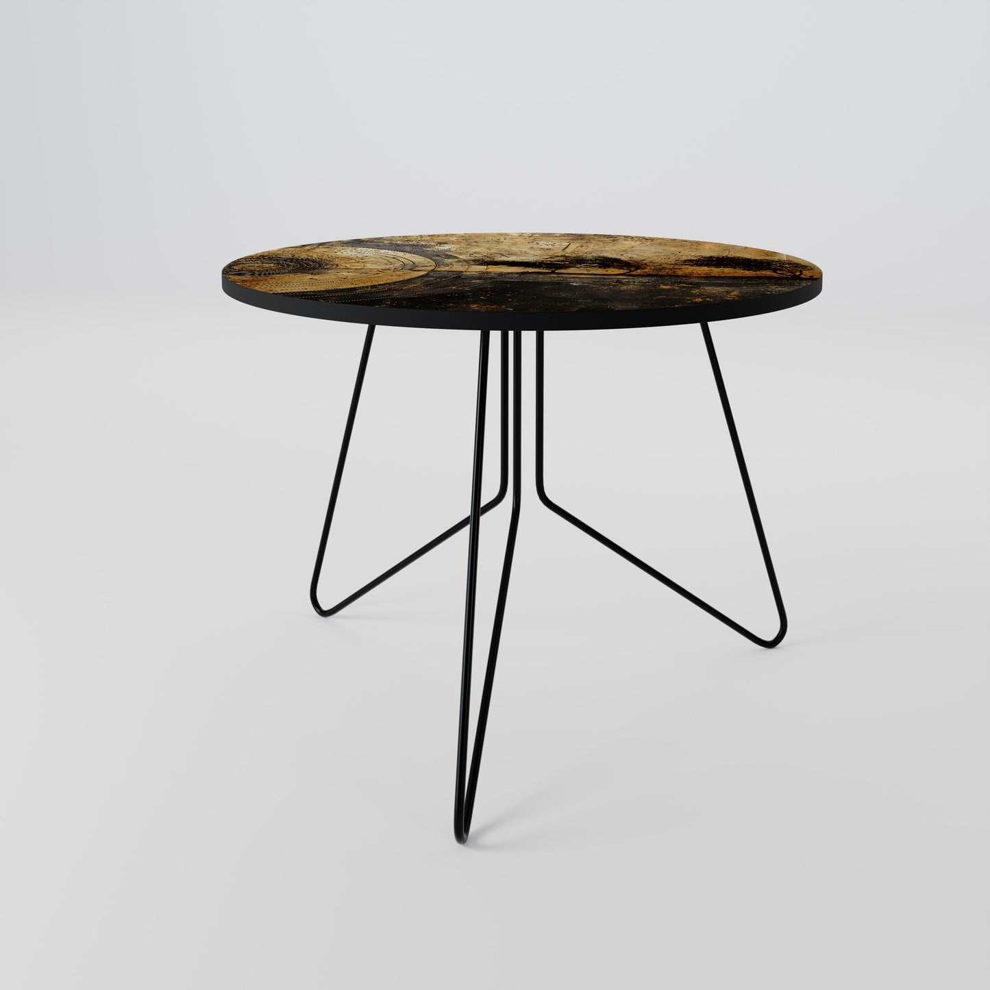 COPPERY EARTHQUAKE Coffee Table