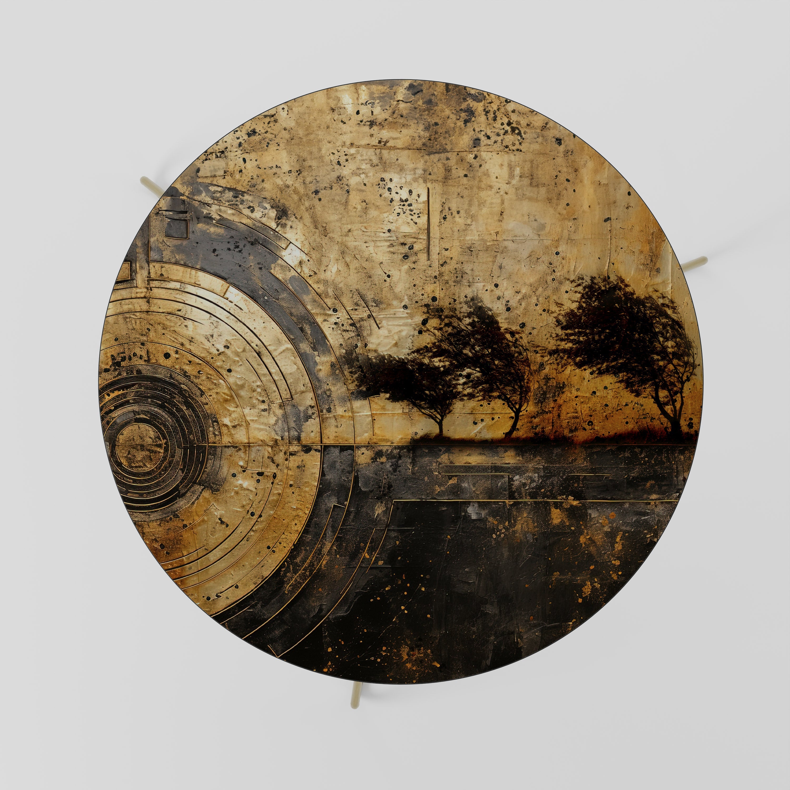 Table basse CUIVRE EARTHQUAKE 69