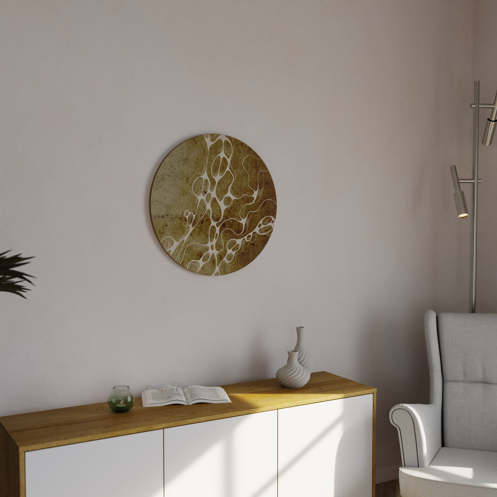 Art mural rond ARCANE ARRAY