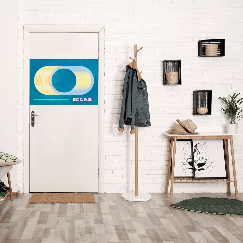 Affiche horizontale autocollante SOLAR APERTURE