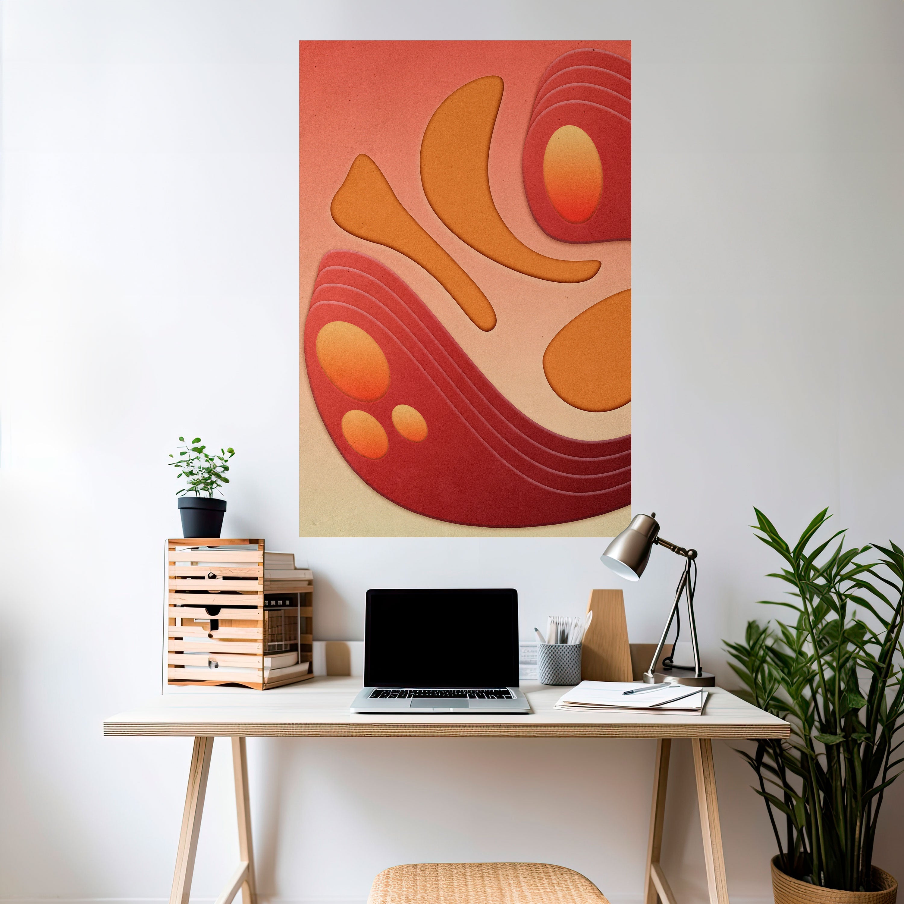 STRUCTURE D'IMMERSION Affiche verticale autocollante