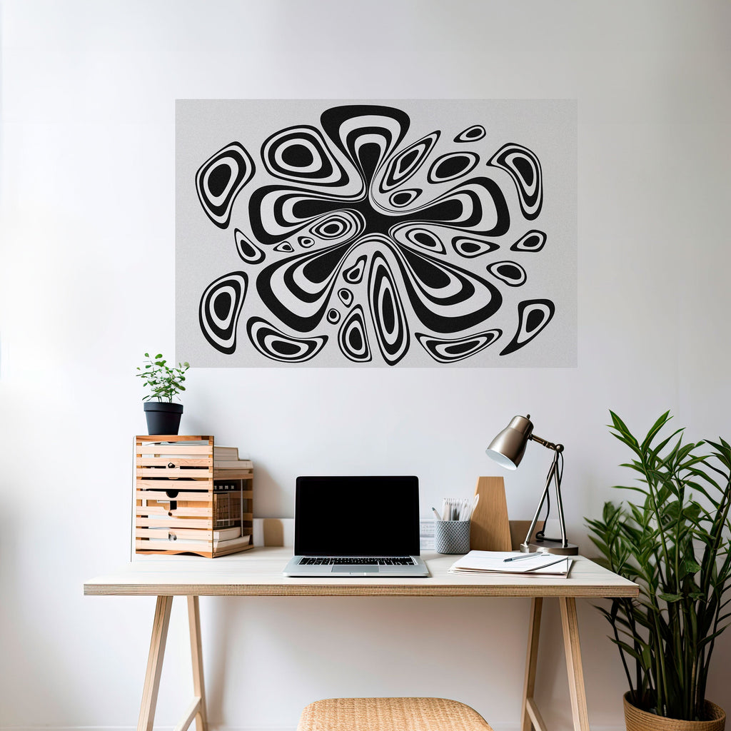 Affiche horizontale autocollante HIPNOTIZING BLOT