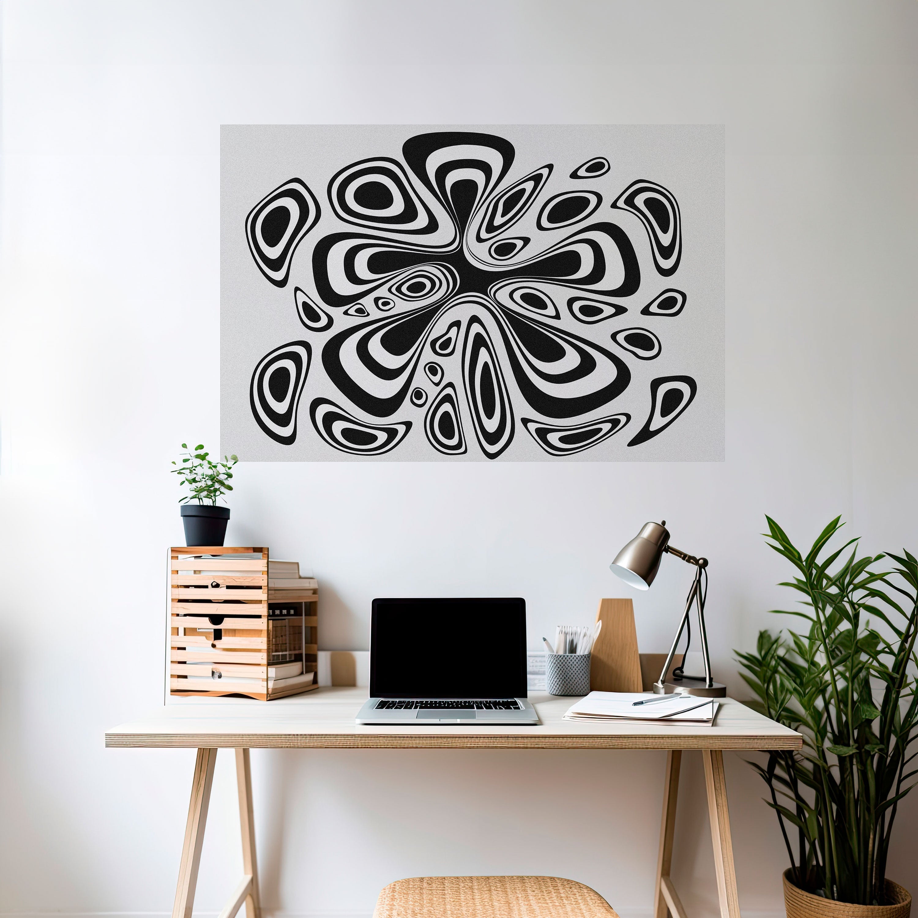 Affiche horizontale autocollante HIPNOTIZING BLOT