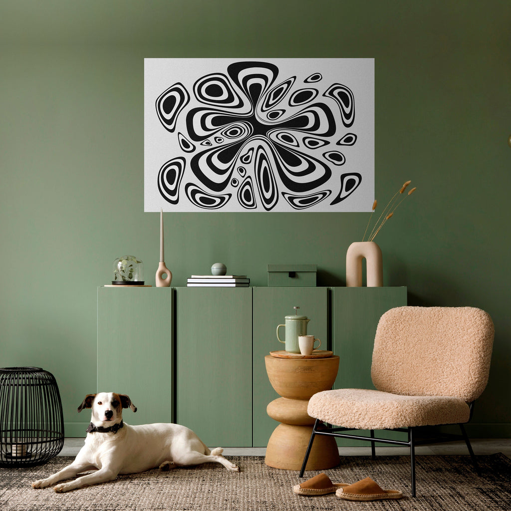 Affiche horizontale autocollante HIPNOTIZING BLOT