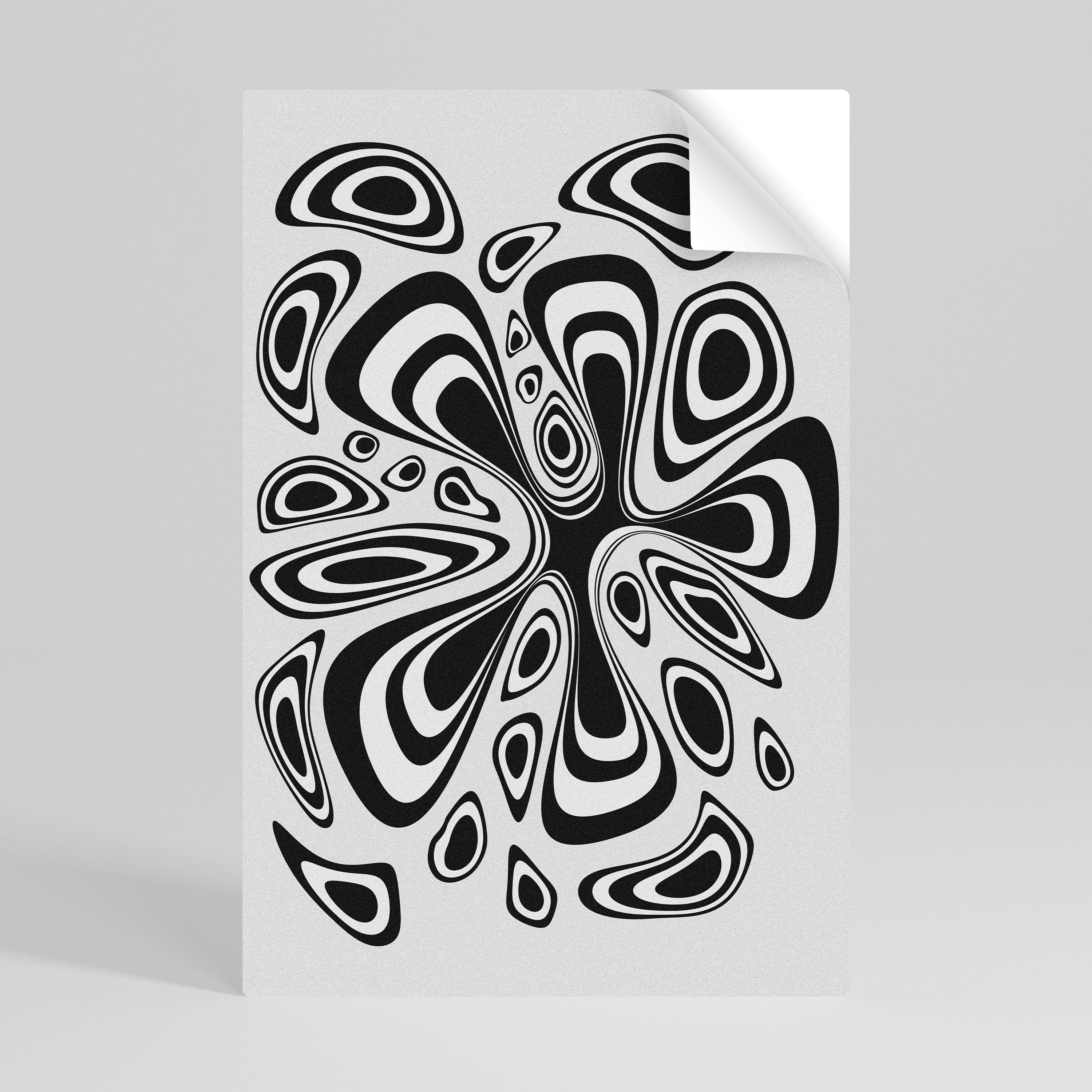Affiche verticale autocollante HIPNOTIZING BLOT