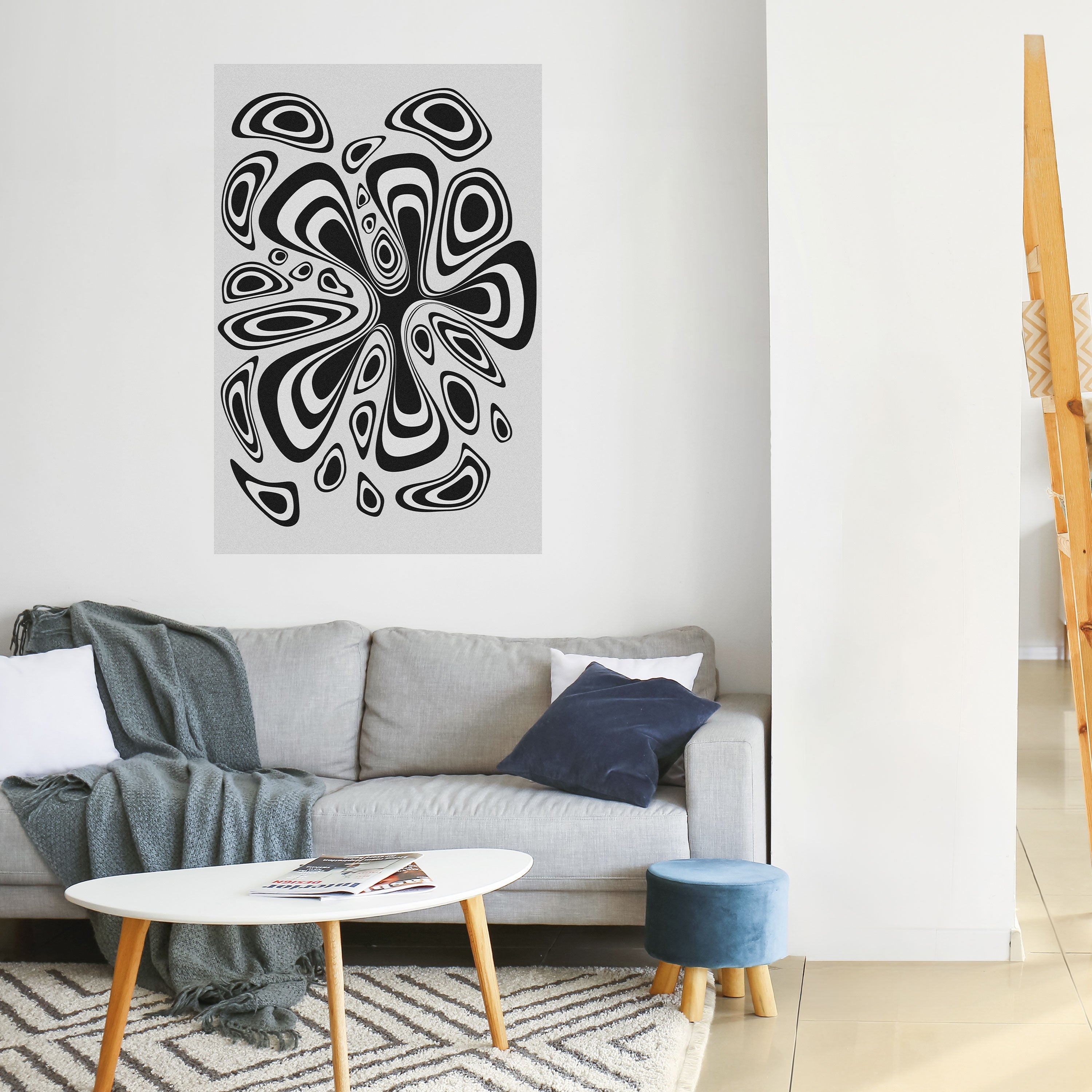 Affiche verticale autocollante HIPNOTIZING BLOT