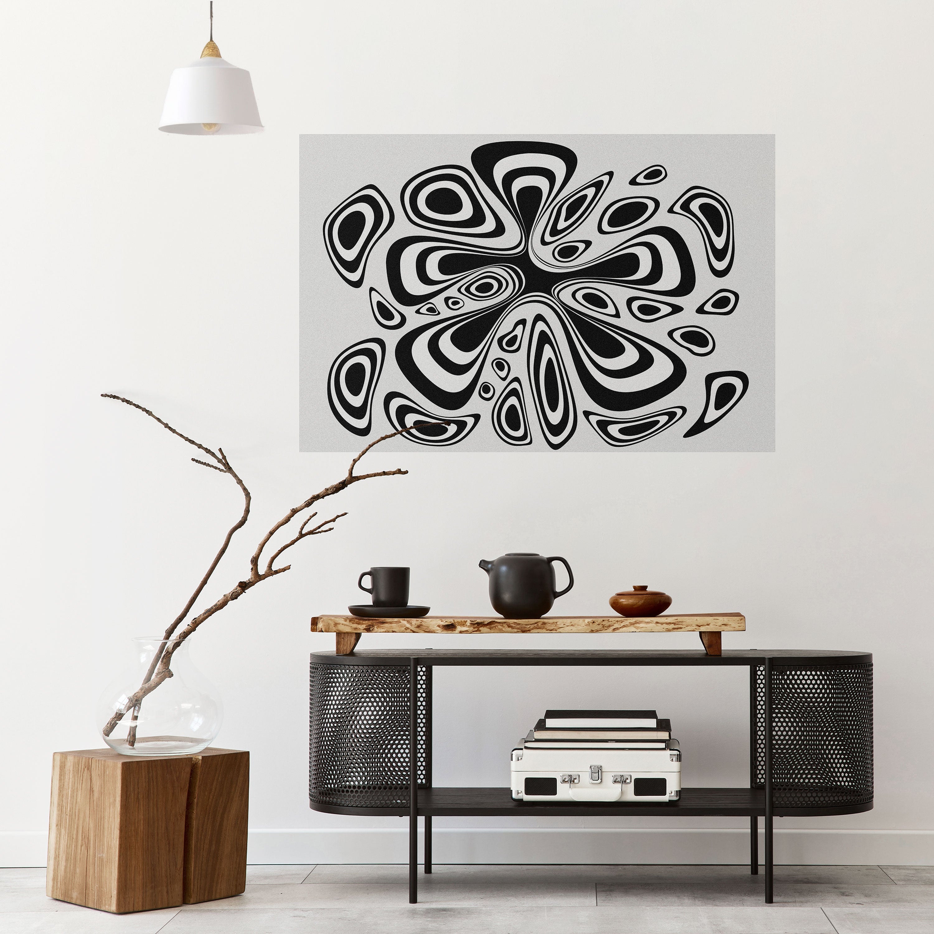 Affiche horizontale autocollante HIPNOTIZING BLOT