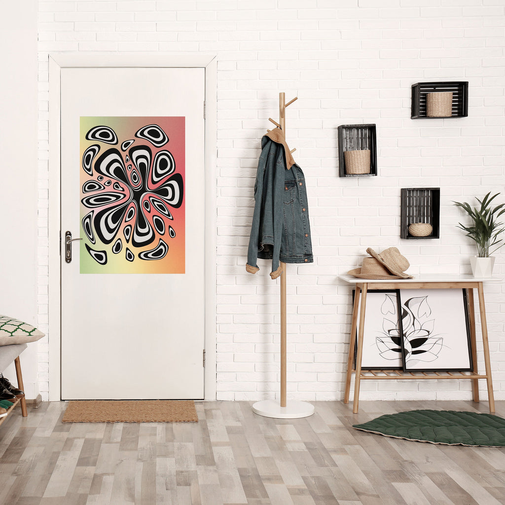 Affiche verticale autocollante ILLUSIONARY SPLASH