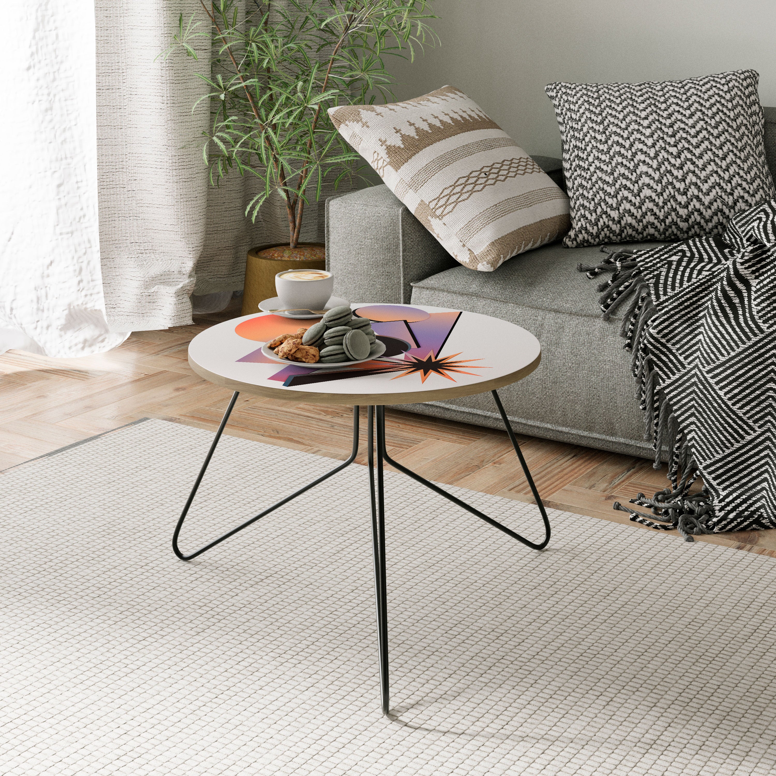 ANGULAR ARTISTRY Coffee Table