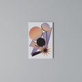 ANGULAR ARTISTRY Vertical Canvas Print