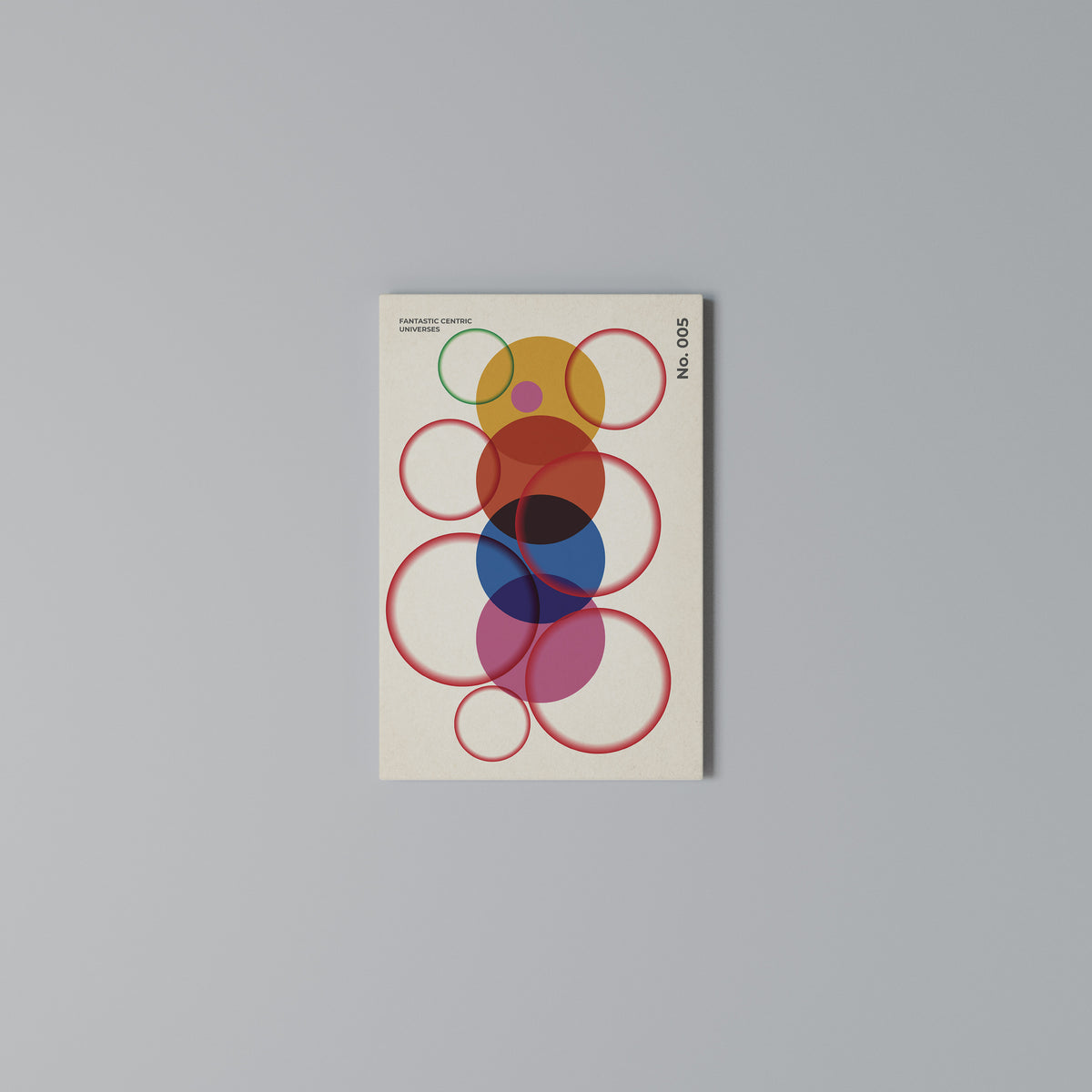 FANTASTIC UNIVERSES Vertical Canvas Print