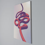 INFINITY WIRE Vertical Canvas Print