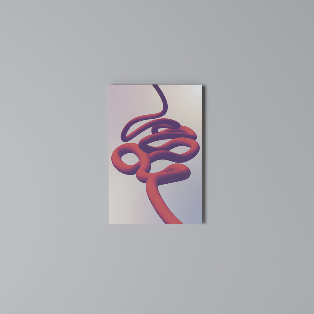 INFINITY WIRE Vertical Canvas Print