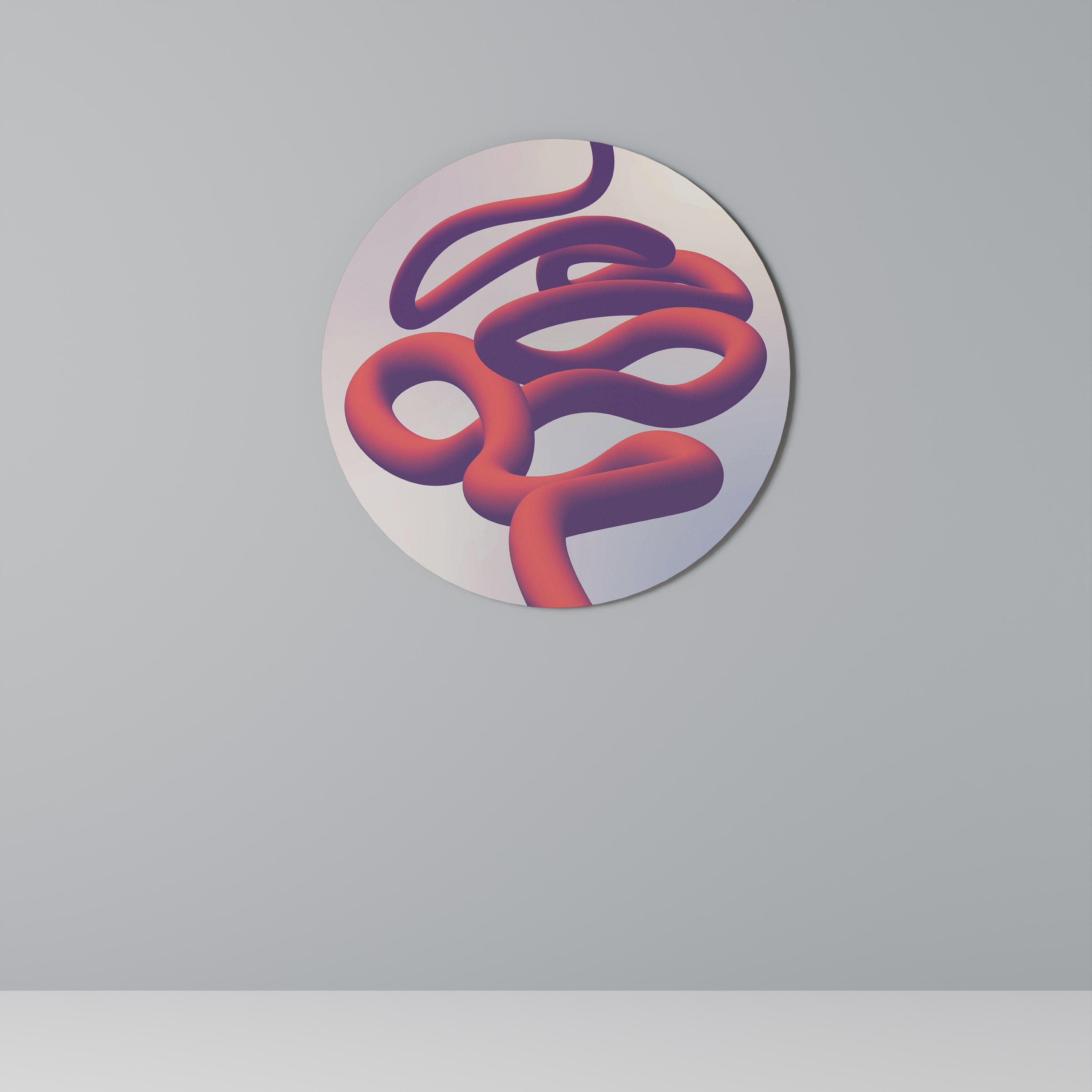 Décoration murale ronde INFINITY WIRE