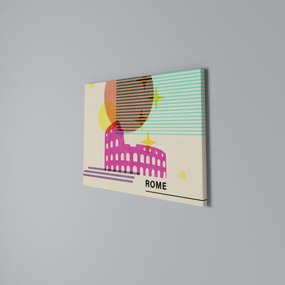 ROMAN SPARKLE Horizontal Canvas Print