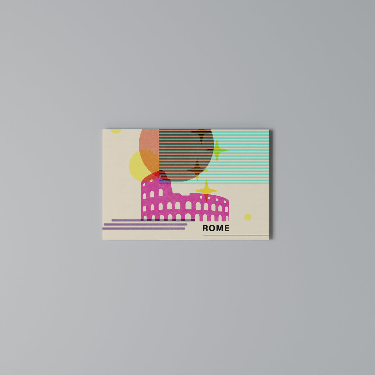 ROMAN SPARKLE Horizontal Canvas Print