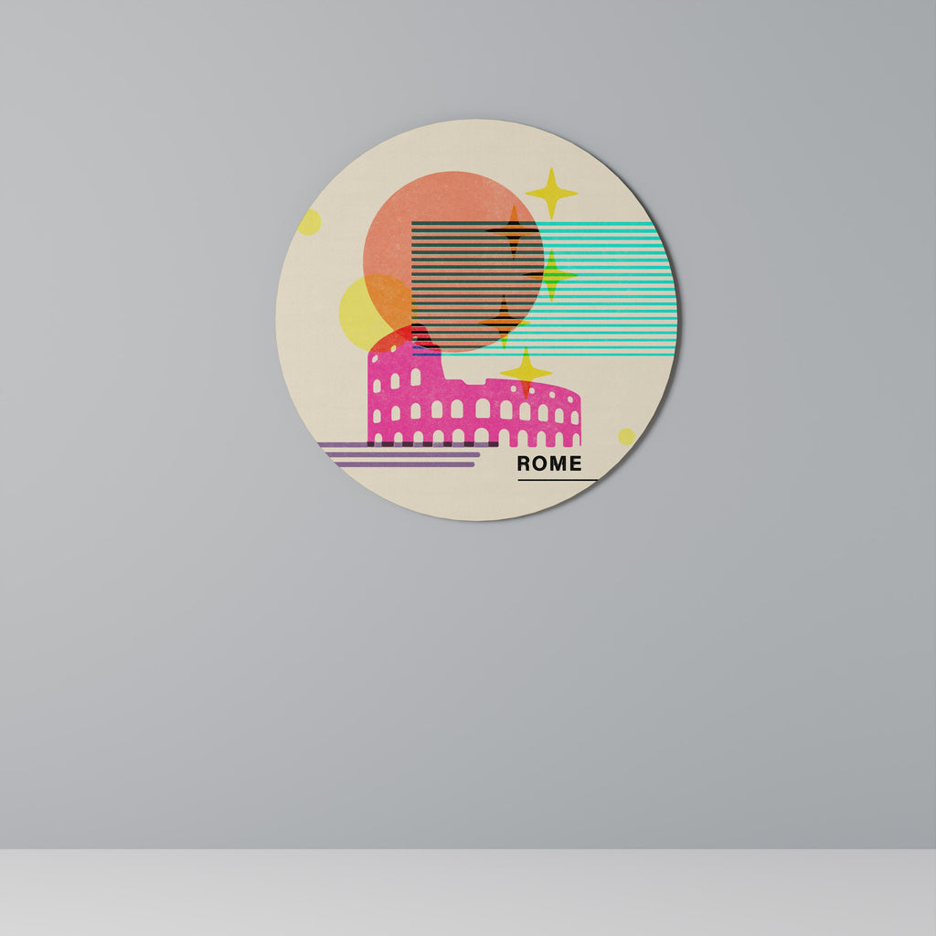 Décoration murale ronde ROMAIN SPARKLE