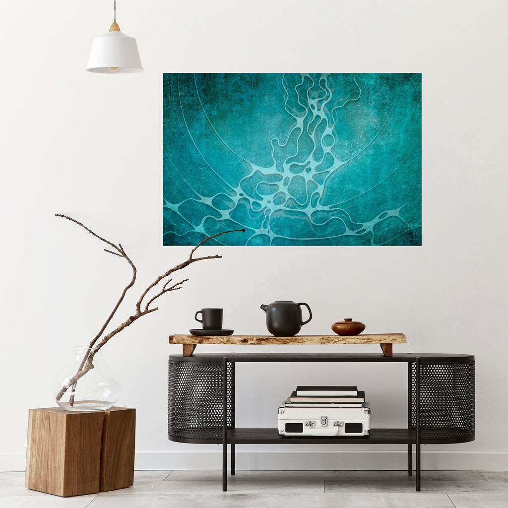 Affiche horizontale autocollante « RÉSEAU ÉSOTÉRIQUE »