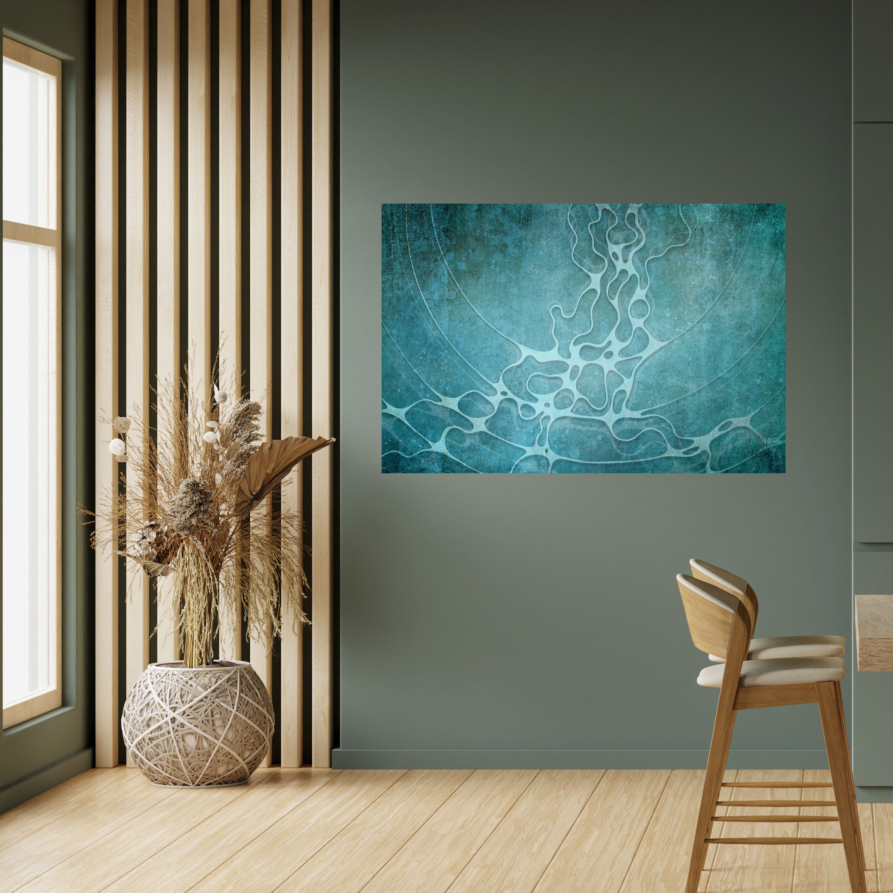 Affiche horizontale autocollante « RÉSEAU ÉSOTÉRIQUE »