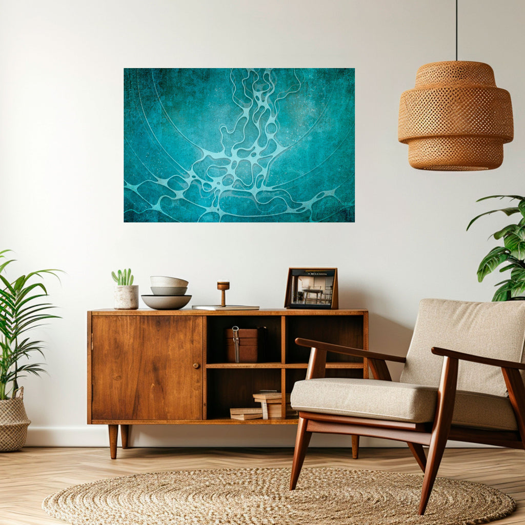 Affiche horizontale autocollante « RÉSEAU ÉSOTÉRIQUE »