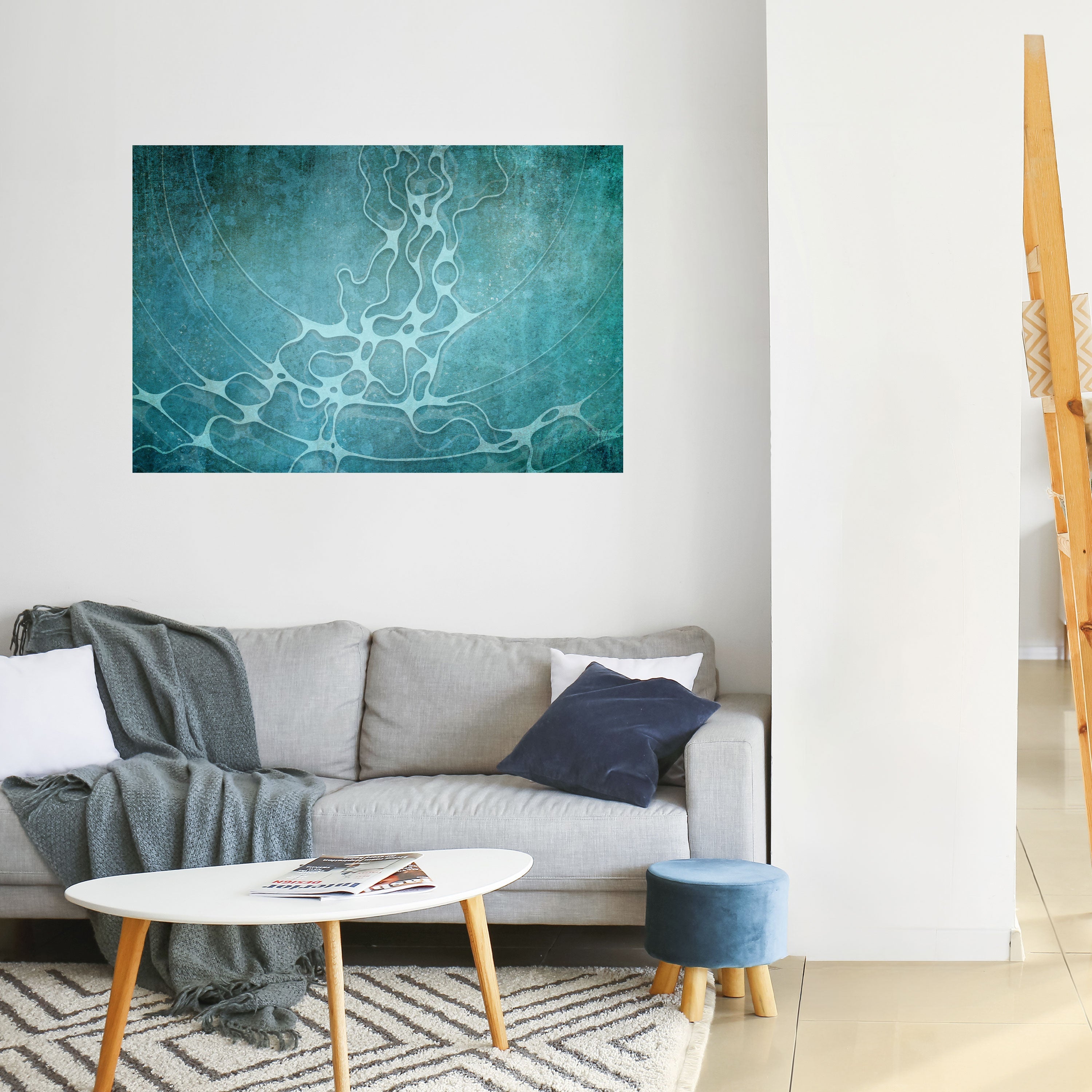 Affiche horizontale autocollante « RÉSEAU ÉSOTÉRIQUE »