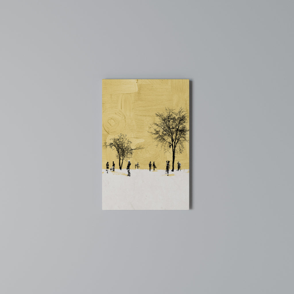 ERASED IN TIME Vertical Canvas Print