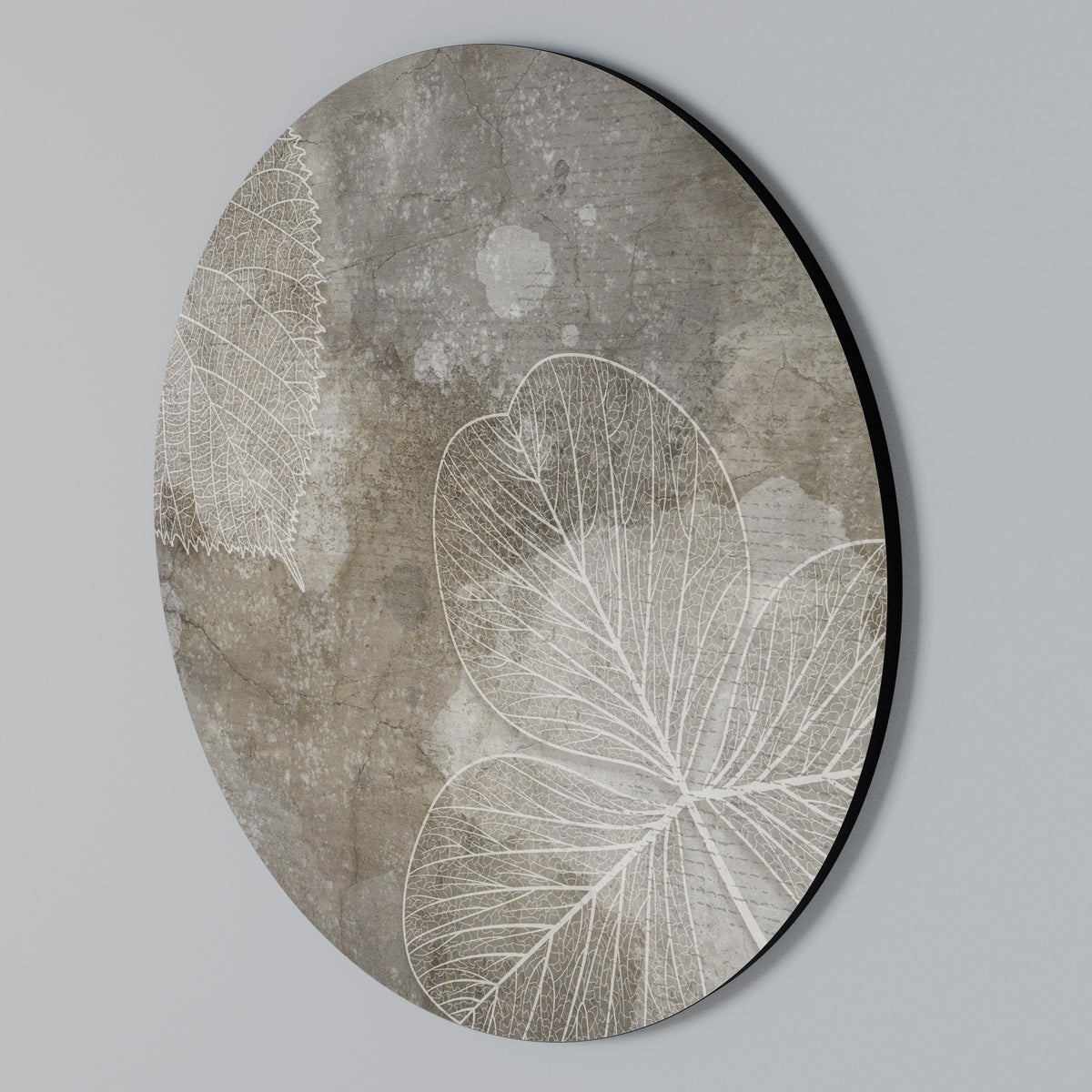 FAIR NERVATION Round Wall Art