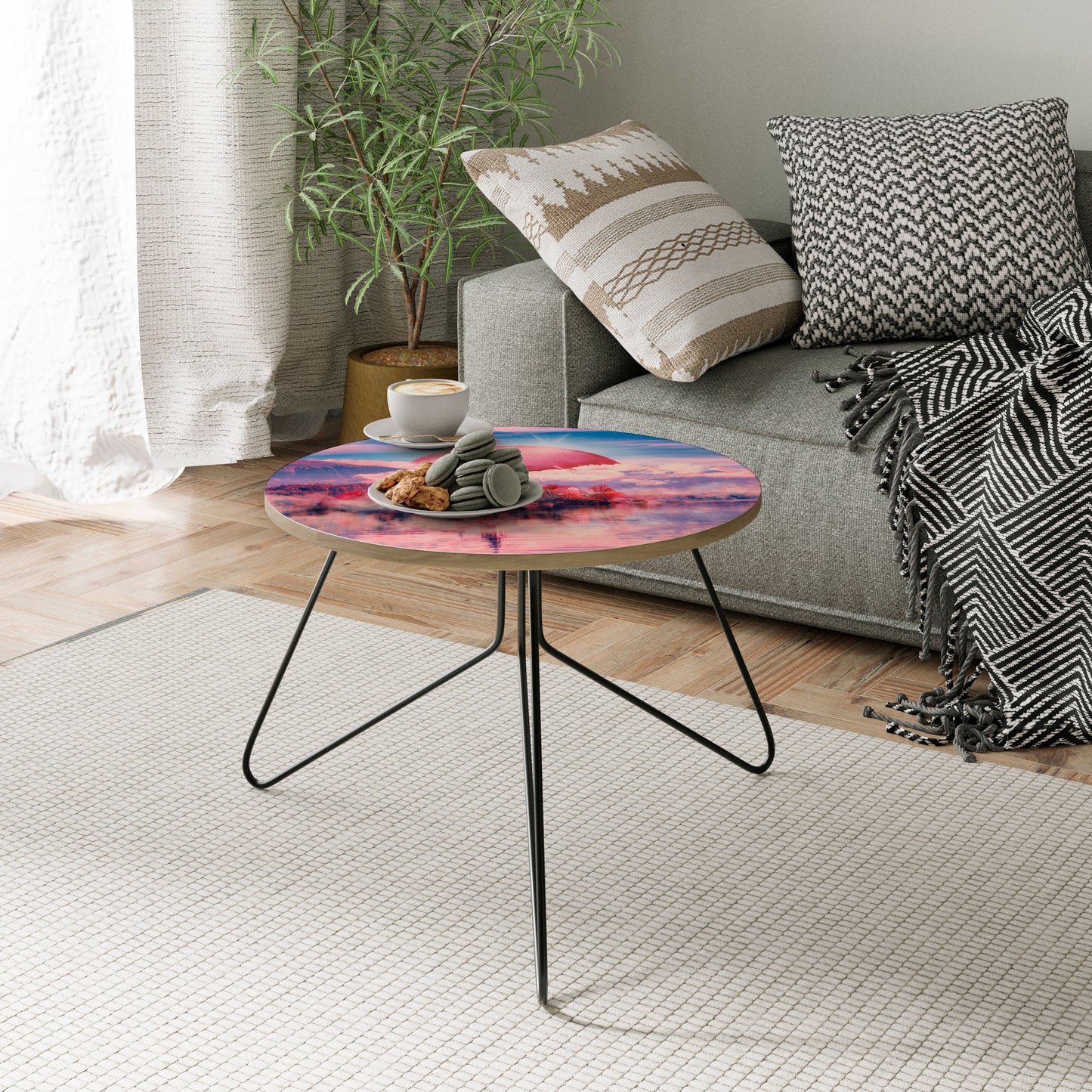 MARS OVER THE BLED LAKE Coffee Table