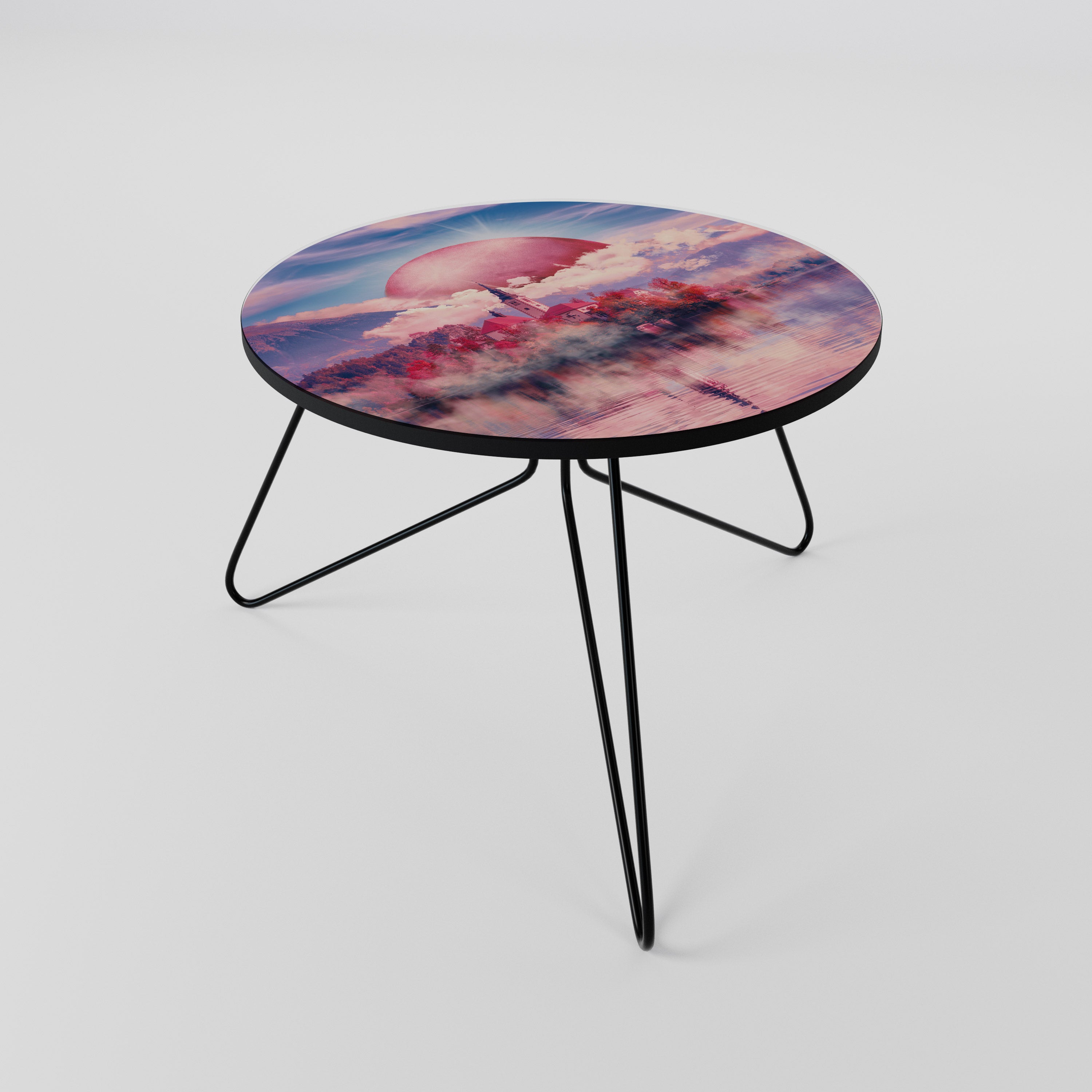 MARS OVER THE BLED LAKE Coffee Table