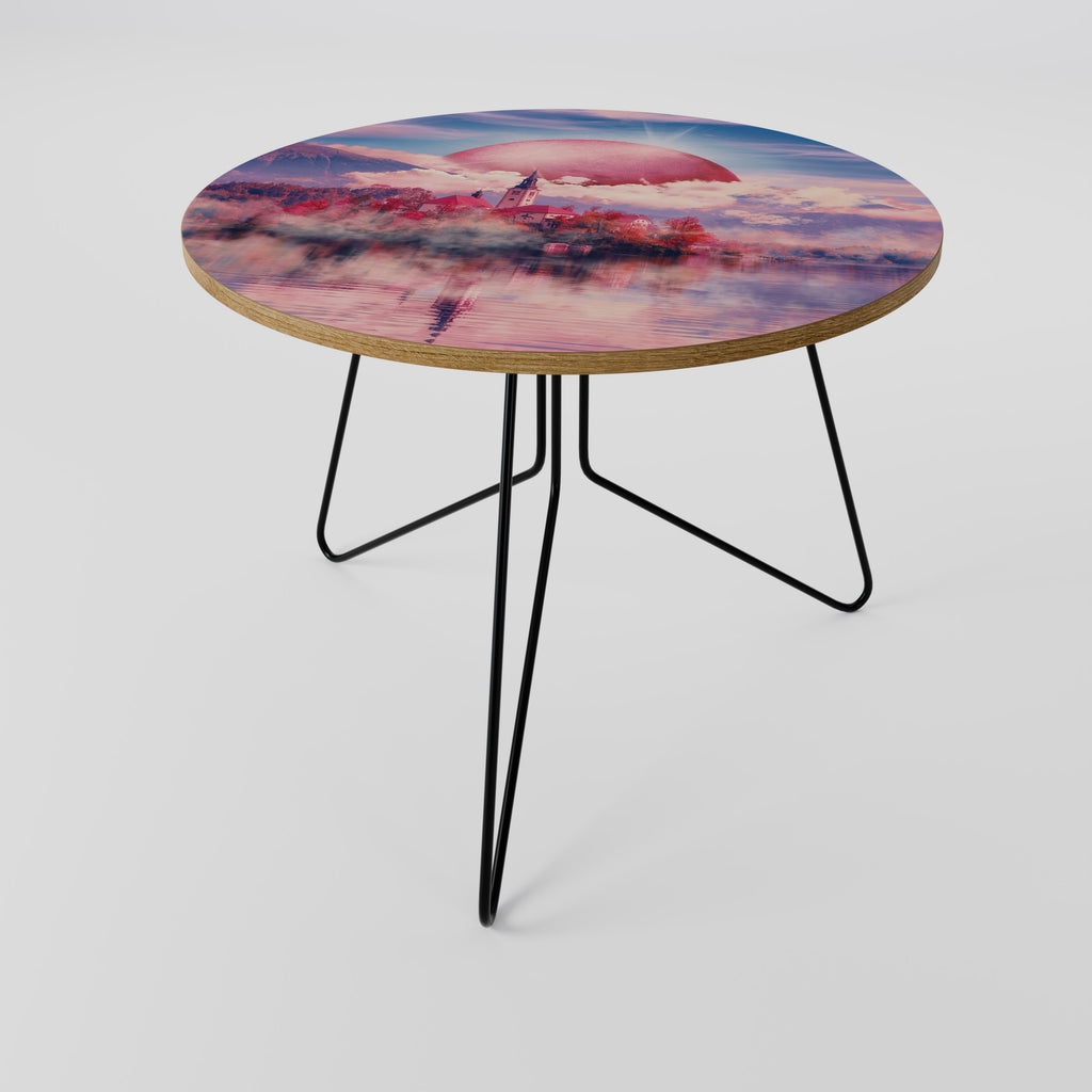 MARS OVER THE BLED LAKE Coffee Table