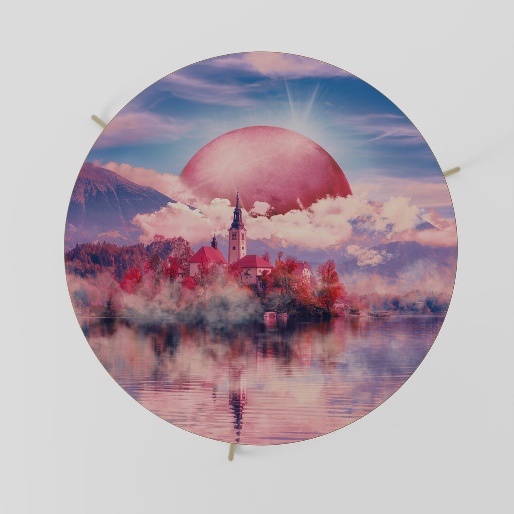 Table basse MARS SUR LE LAC DE BLED 69