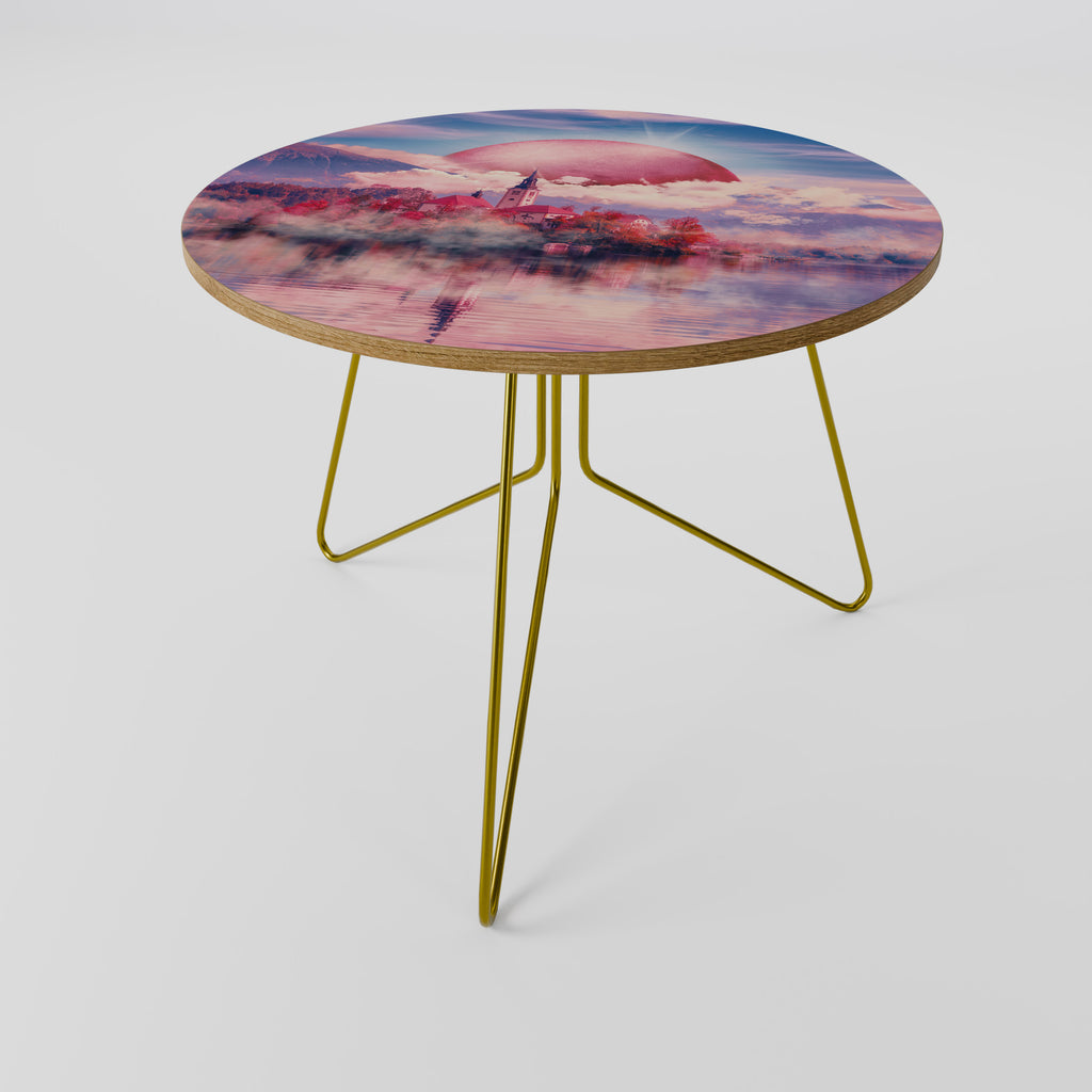 MARS OVER THE BLED LAKE Coffee Table