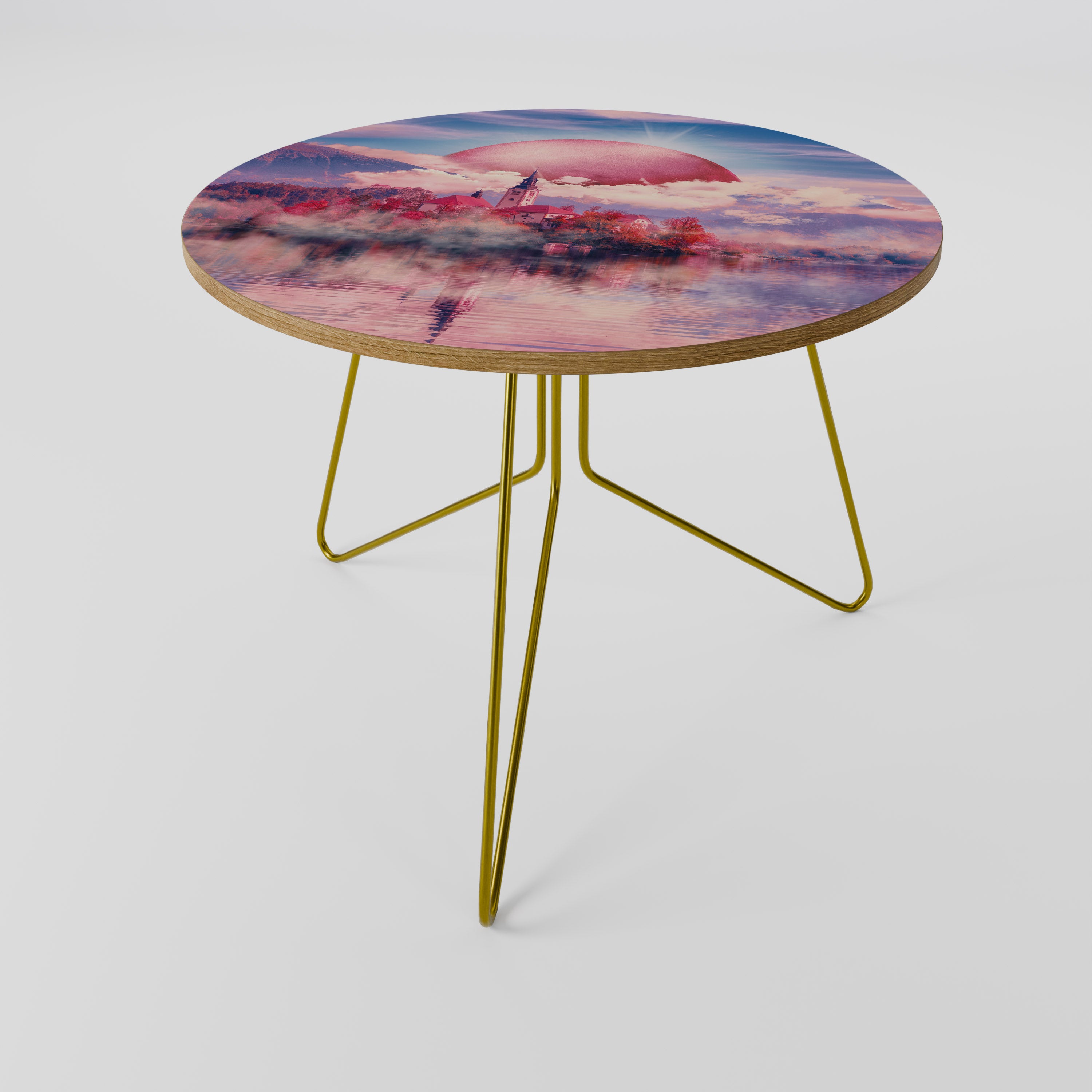 MARS OVER THE BLED LAKE Coffee Table