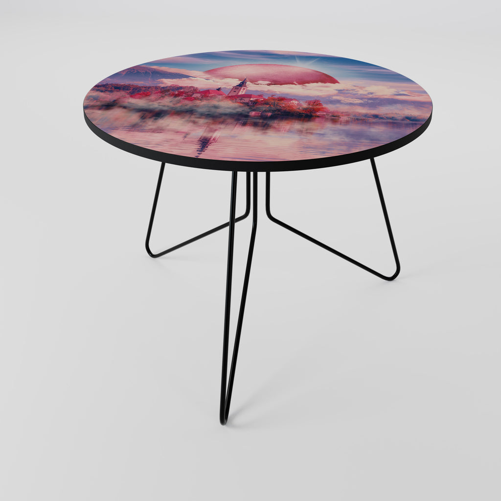 MARS OVER THE BLED LAKE Coffee Table